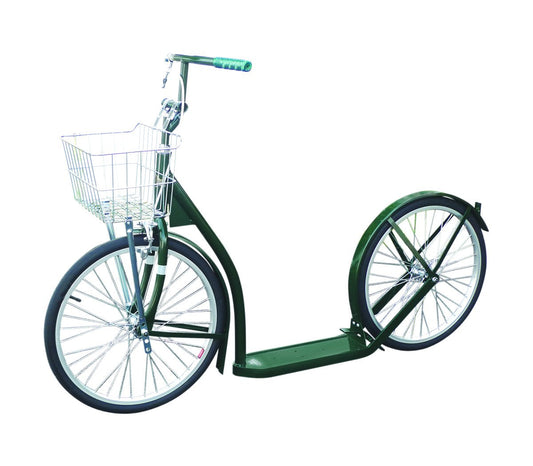 Amish-made deluxe kick scooter bike, Model 2060, youth and adult size, side view