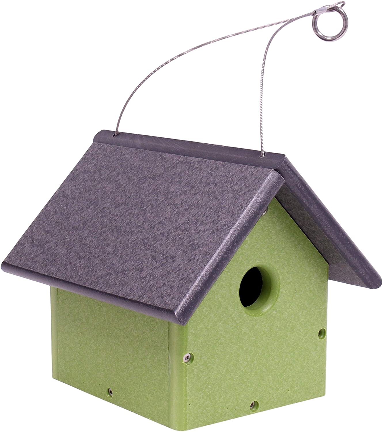 Amish-Made Chickadee or Wren House, Poly Lumber Bird House
