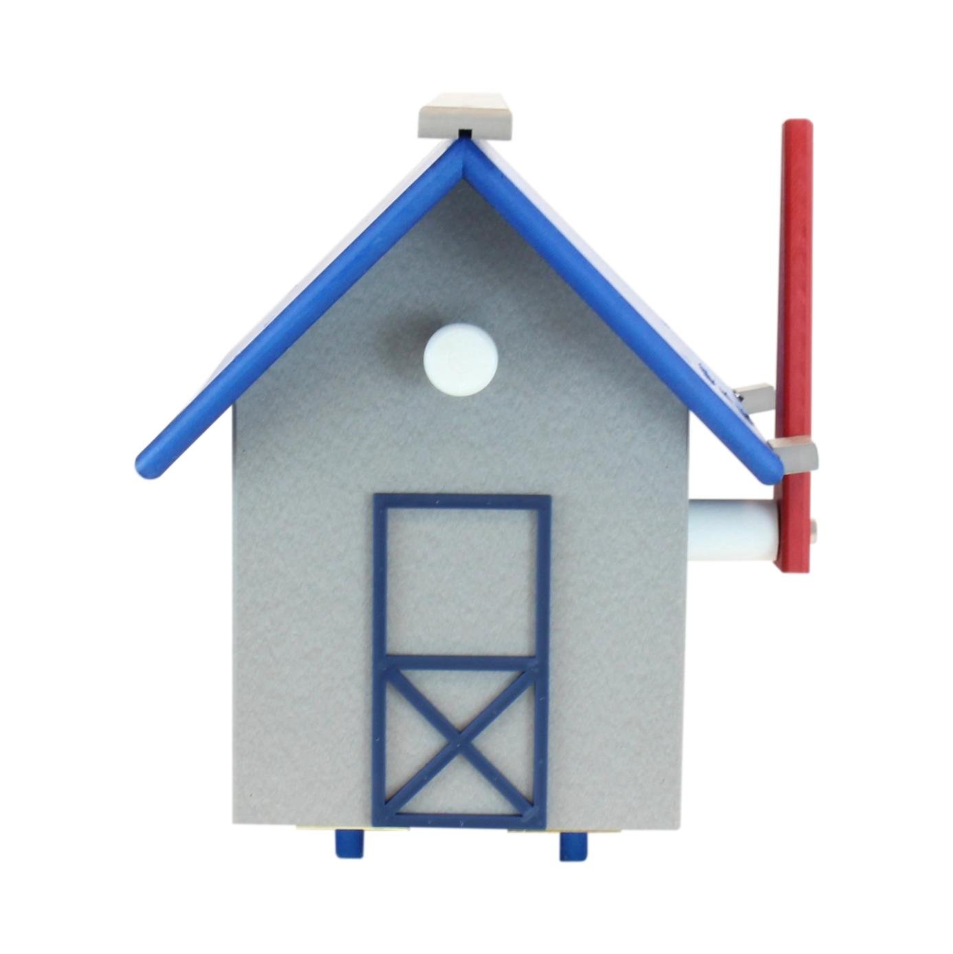 Amish-made post mount mailbox with weather-proof poly lumber and UV-resistant finish, designed for durable outdoor use.