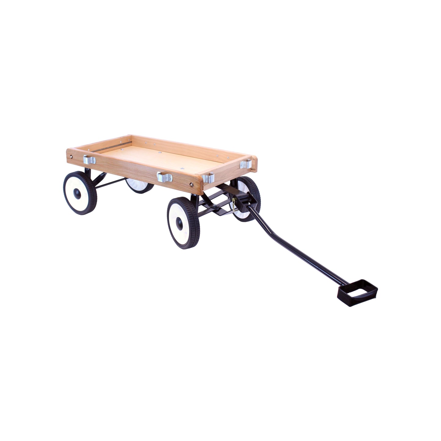 Amish-made Berlin P-Wee Wagon Model F257 by AmishToyBox.com, featuring a wooden wagon for children with detailed craftsmanship.