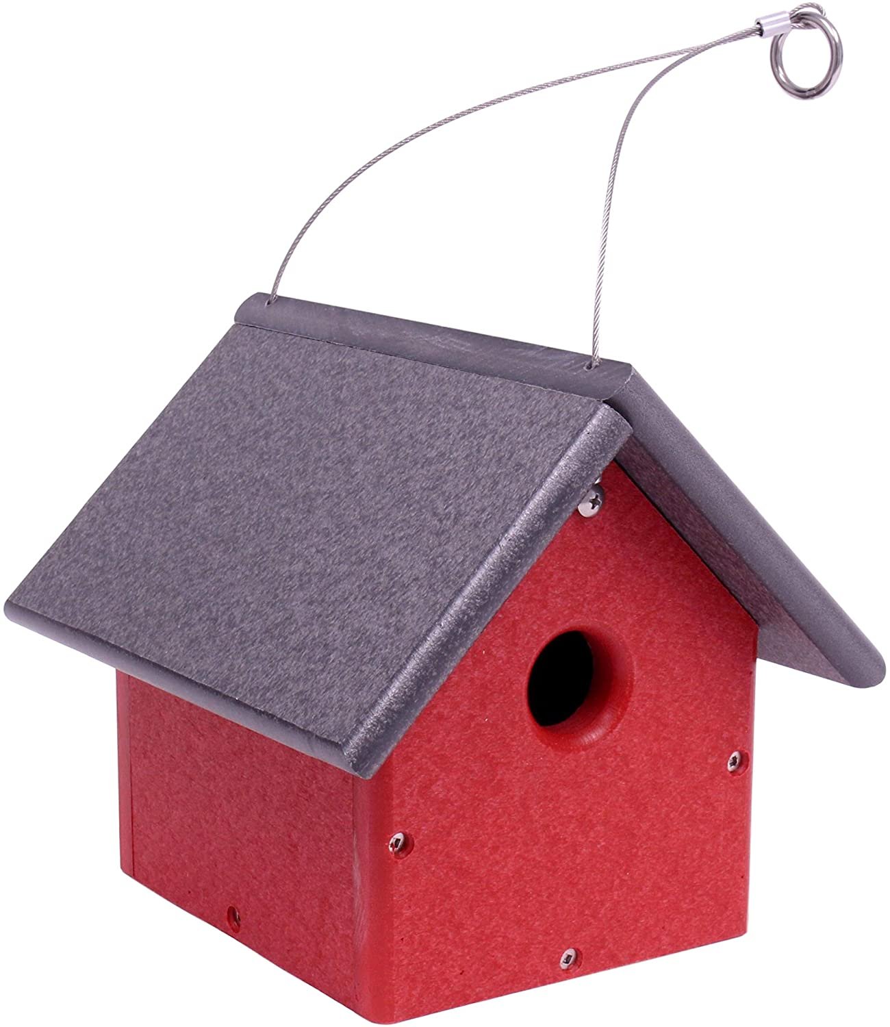 Amish-Made Chickadee or Wren House, Poly Lumber Bird House