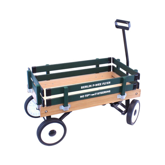 Amish-made Berlin P-Wee Wagon Model F257 by AmishToyBox.com, small wooden wagon for children, handcrafted in Ohio, USA.