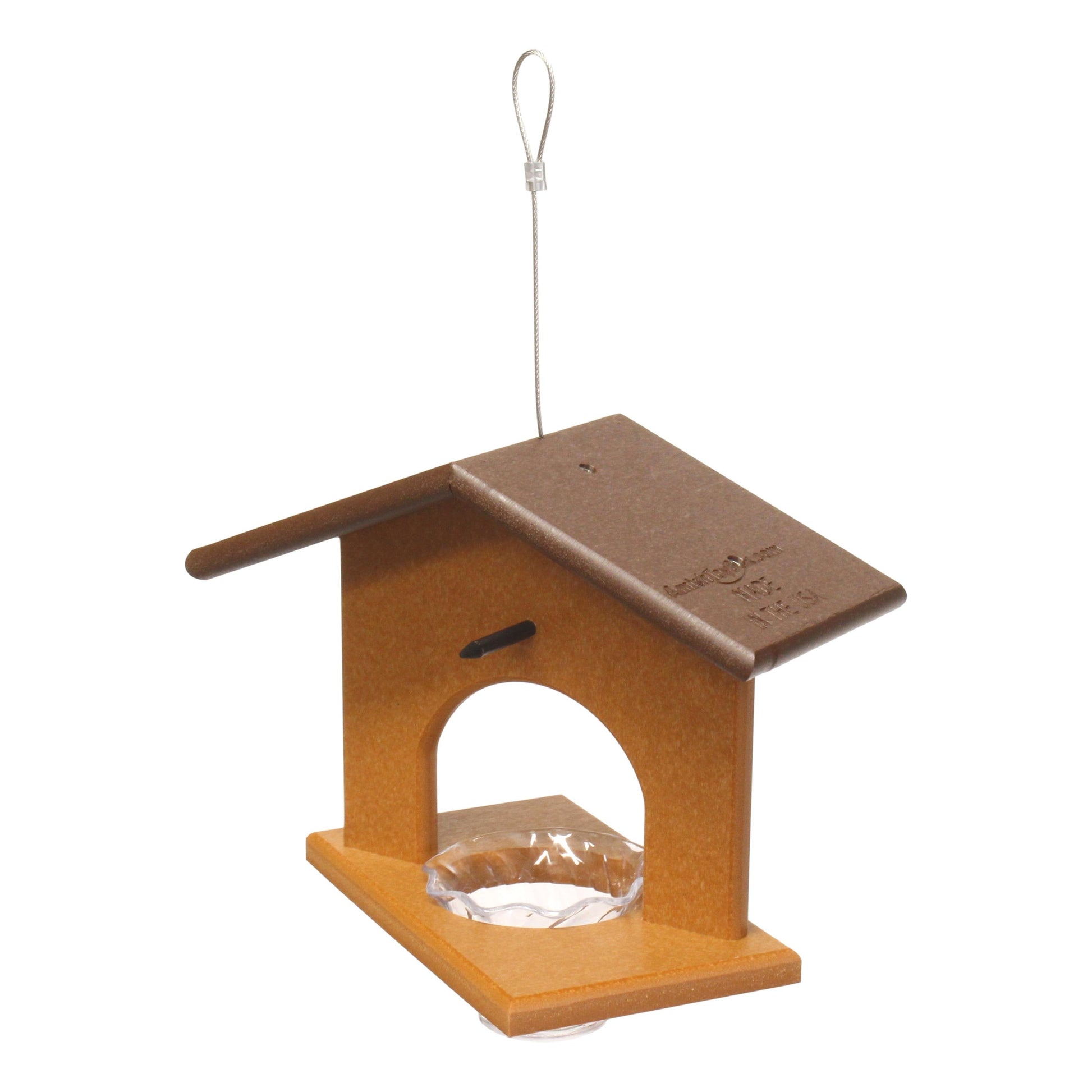 Hanging Oriole Jelly and Orange Bird Feeder, Eco-Friendly Poly Lumber - AmishToyBox.com ~ Blessings Grow Meadows