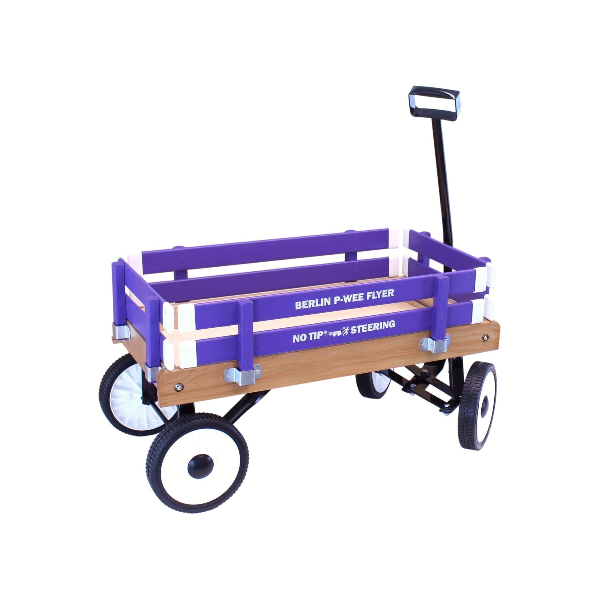 Amish-made Berlin P-Wee Wagon Model F257 by AmishToyBox.com, featuring a small wooden wagon for children, crafted in Ohio.