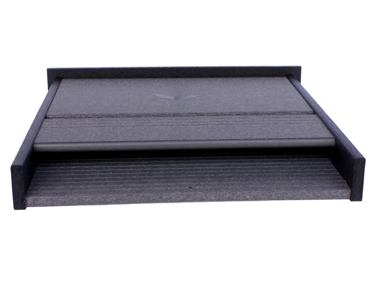 Amish-made 20 colony bat house crafted from eco-friendly poly lumber, designed for safe bat roosting and habitat support