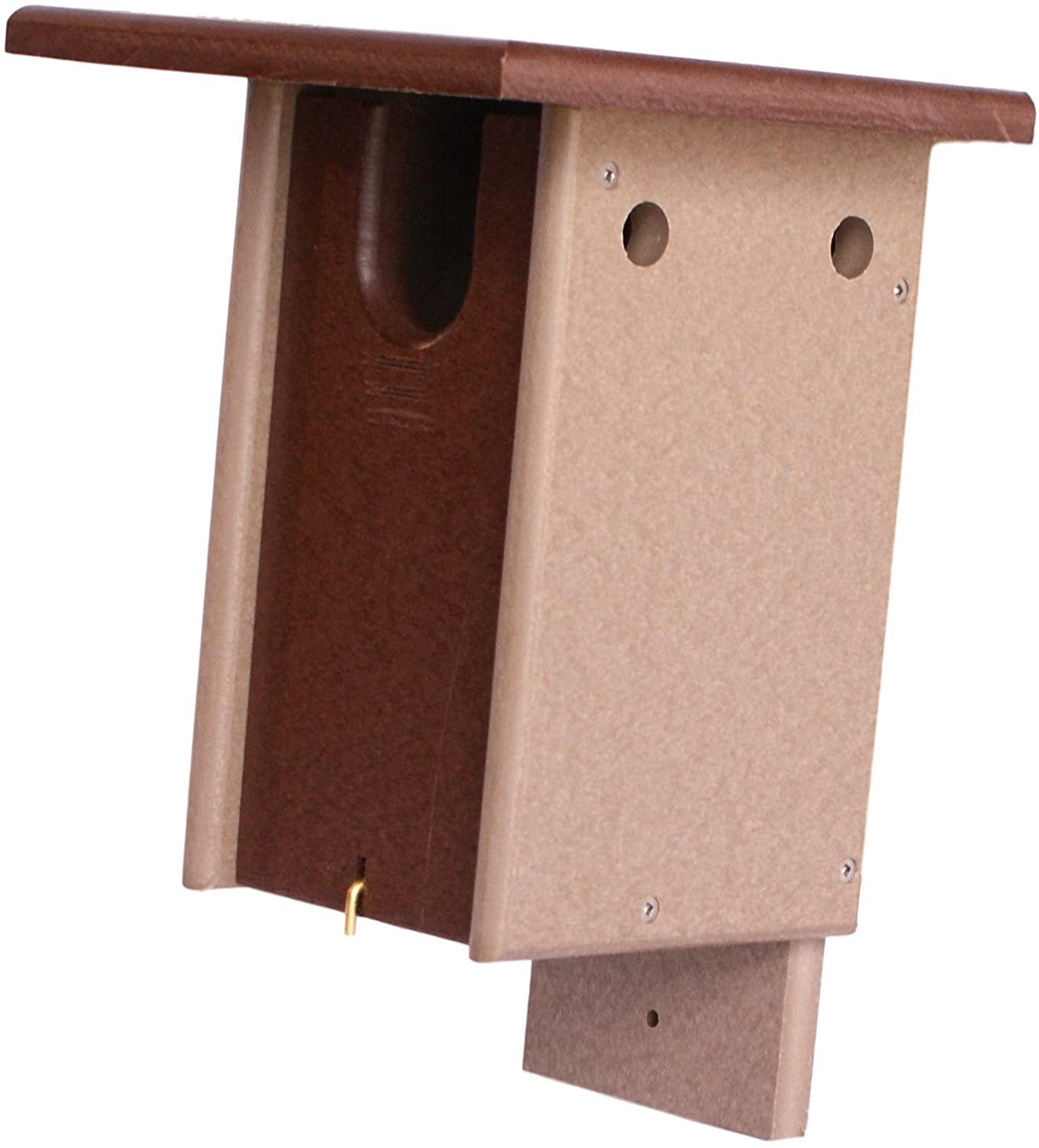 Bluebird House, Post Mount, Amish-Made with 100% Recycled Poly Lumber