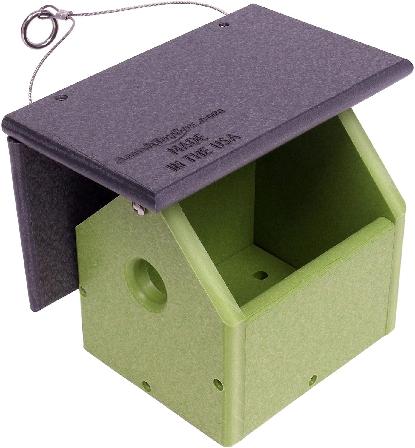 Amish-Made Chickadee or Wren House, Poly Lumber Bird House