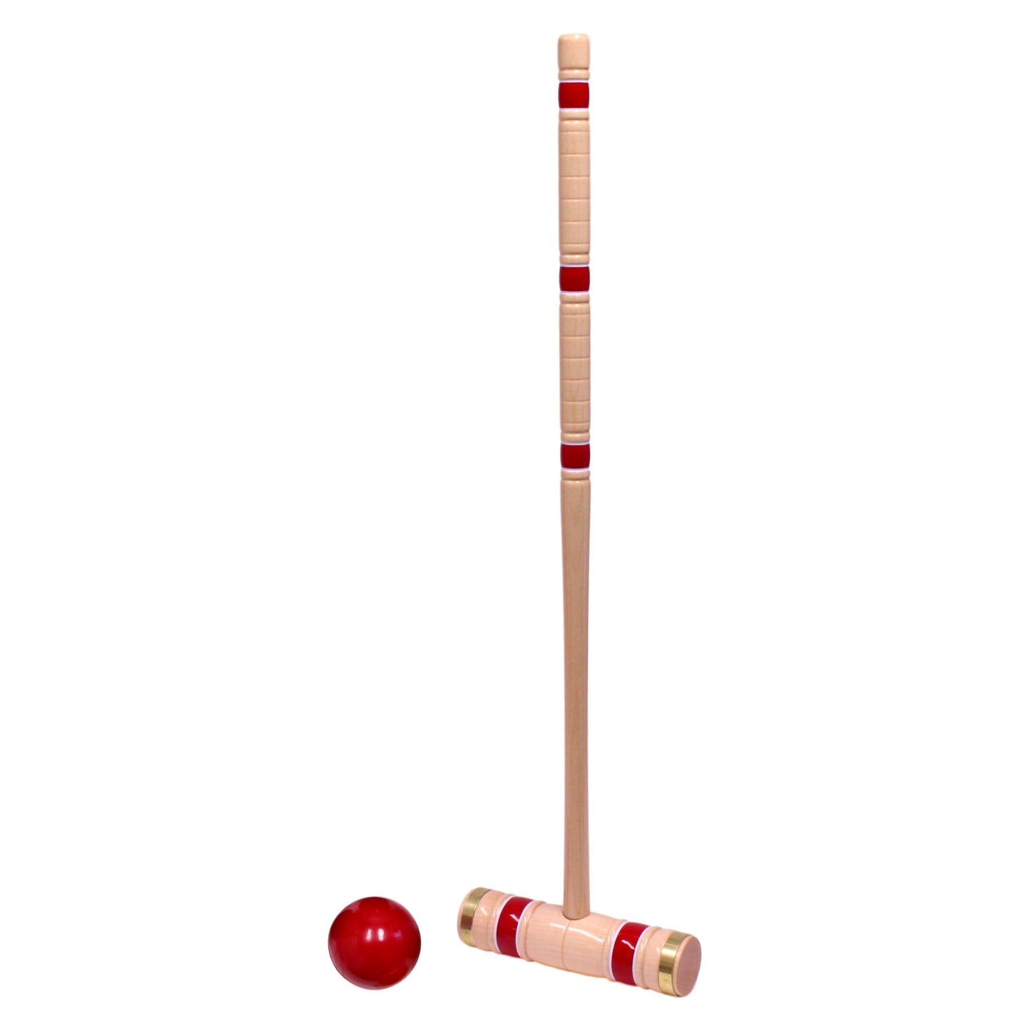 Deluxe 8-Player Croquet Game Set, Wooden Holder or Duffel Carry Bag - AmishToyBox.com ~ Blessings Grow Meadows