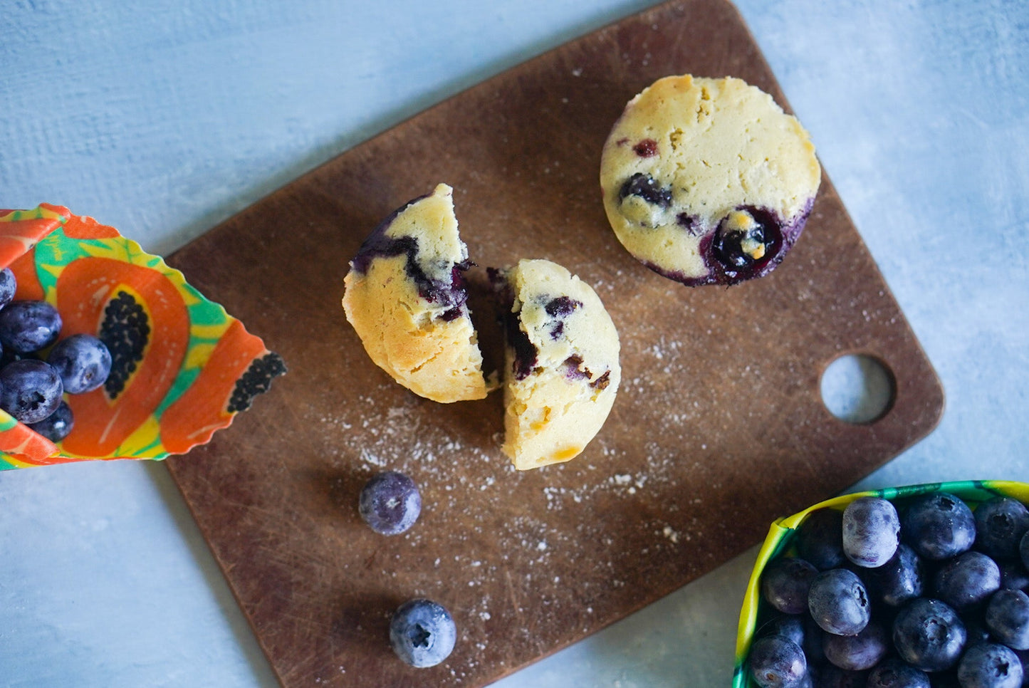 Beeswax Food Wrap - Avocado Print - Blessings Grow Meadows