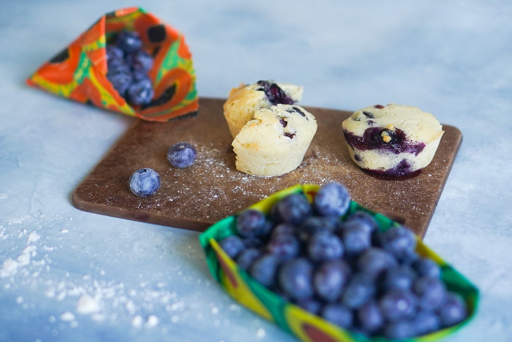 Beeswax Food Wrap - Avocado Print - Blessings Grow Meadows