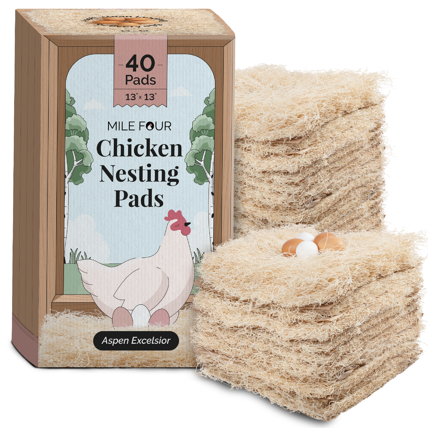 Chicken Nesting Pads - Blessings Grow Meadows
