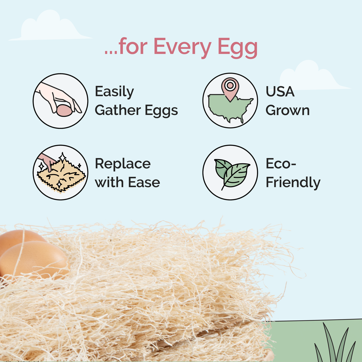 Chicken Nesting Pads - Blessings Grow Meadows