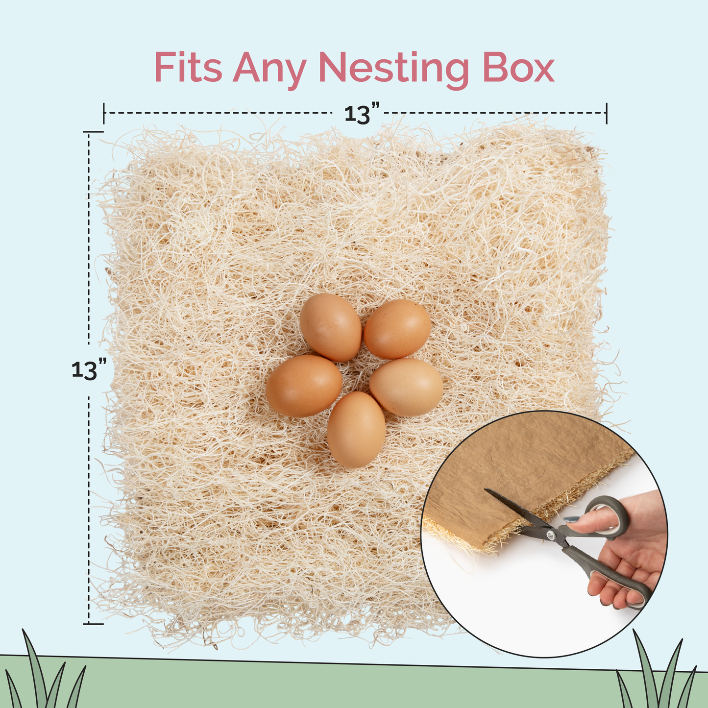 Chicken Nesting Pads - Blessings Grow Meadows
