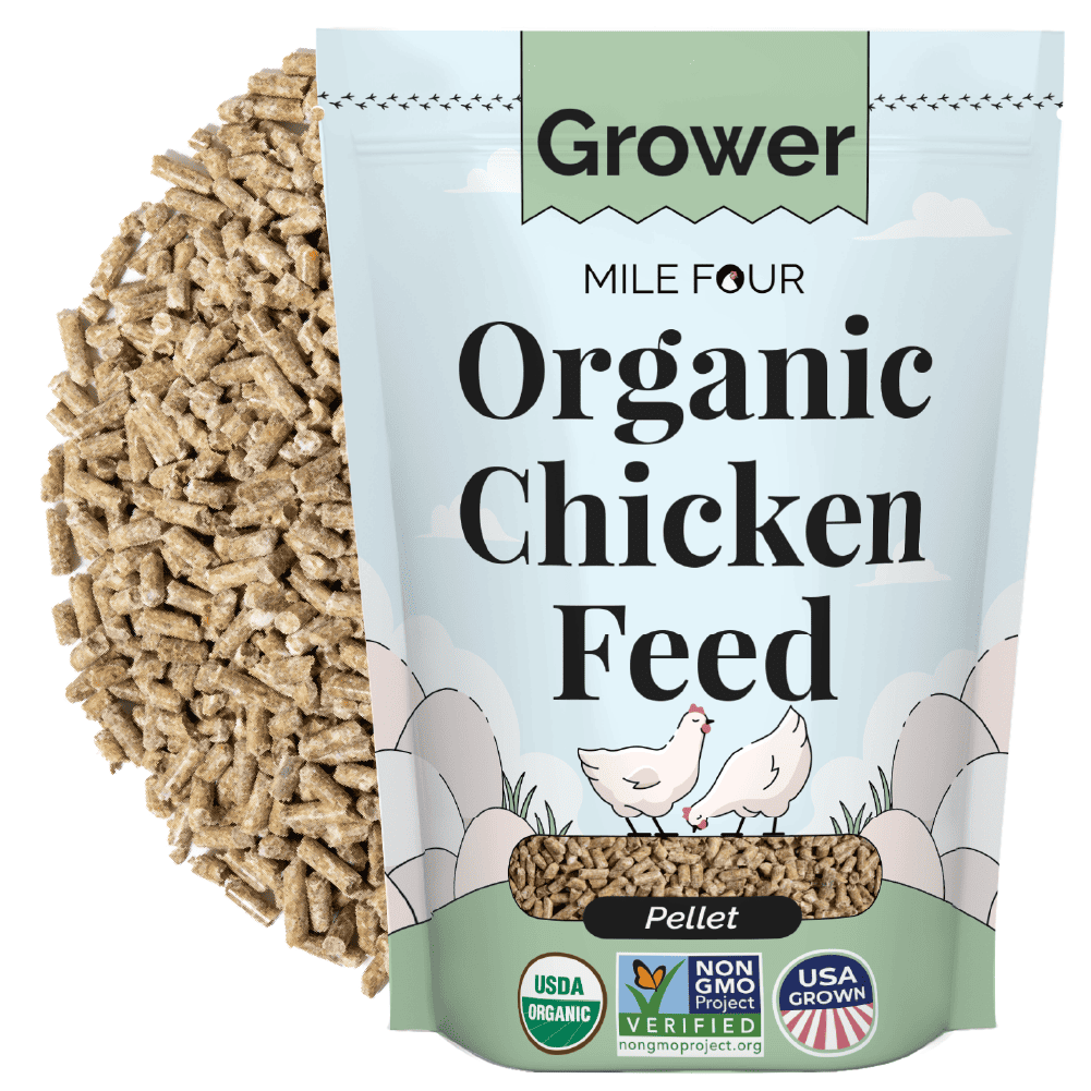 Grower Organic Chicken Feed - Blessings Grow Meadows