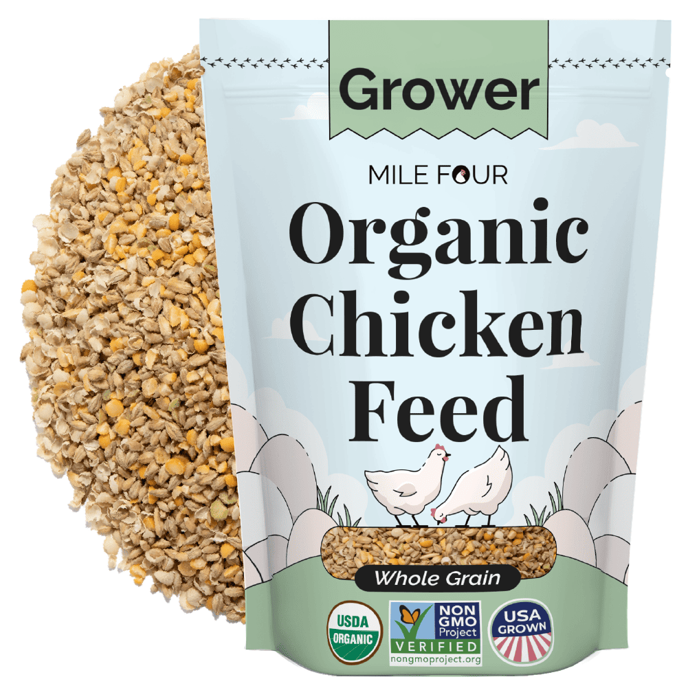 Grower Organic Chicken Feed - Blessings Grow Meadows