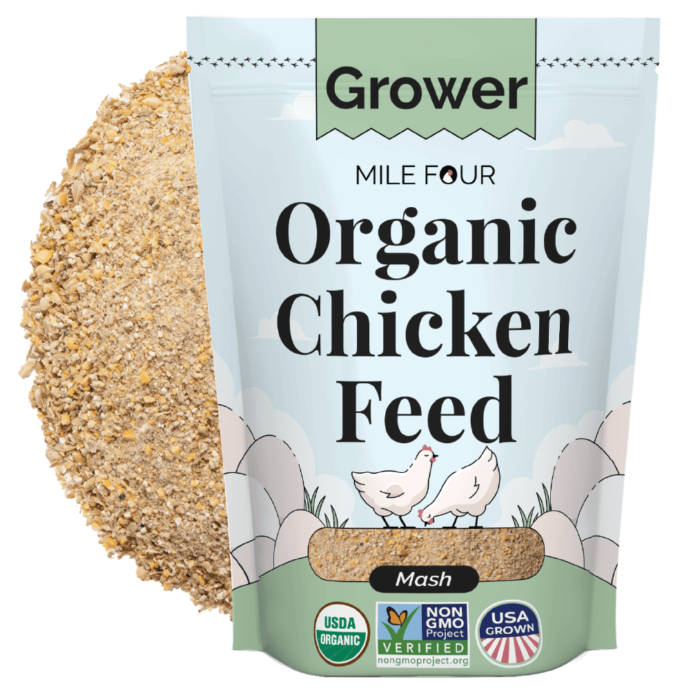 Grower Organic Chicken Feed - Blessings Grow Meadows
