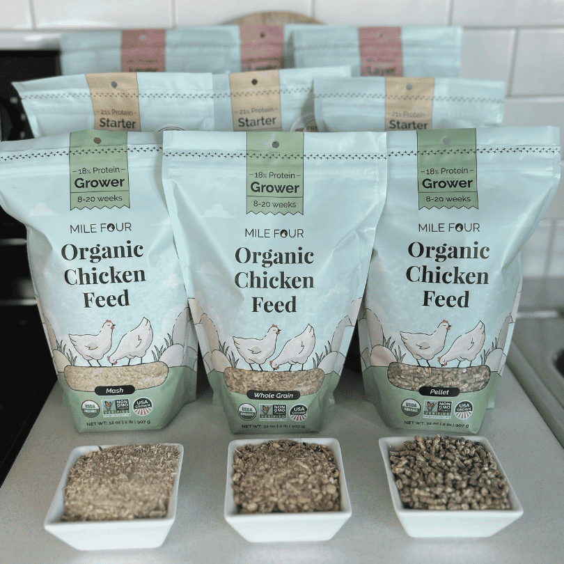 Grower Organic Chicken Feed - Blessings Grow Meadows