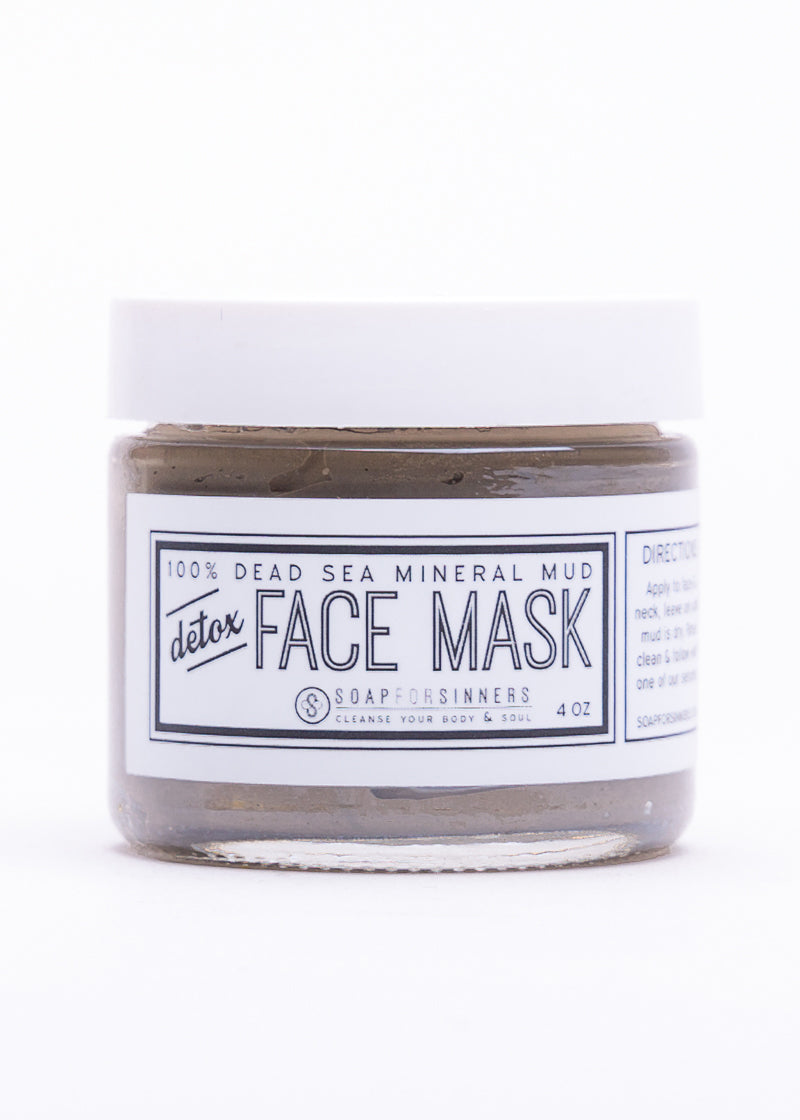 Detox Face Mud Mask - Blessings Grow Meadows