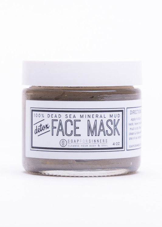 Detox Face Mud Mask - Blessings Grow Meadows