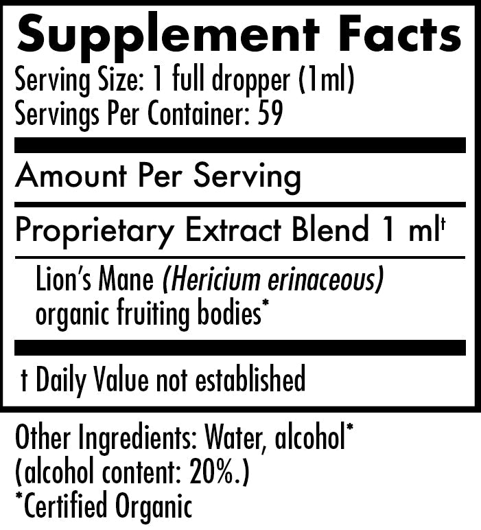 Mycomatrix Lions Mane Adaptogenic Mushroom Extract - Blessings Grow Meadows -