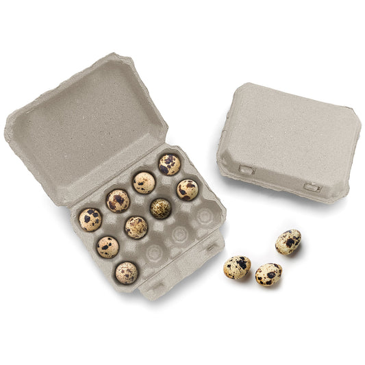 Henlay Quail 12-Egg Carton, 3x4 design, Qty 30, 144 - Blessings Grow Meadows