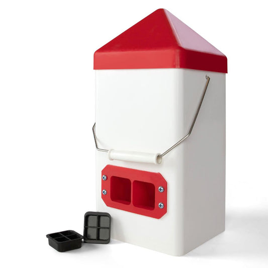 Farmight Chick Feeder Dual-Port, 5 LB - Blessings Grow Meadows