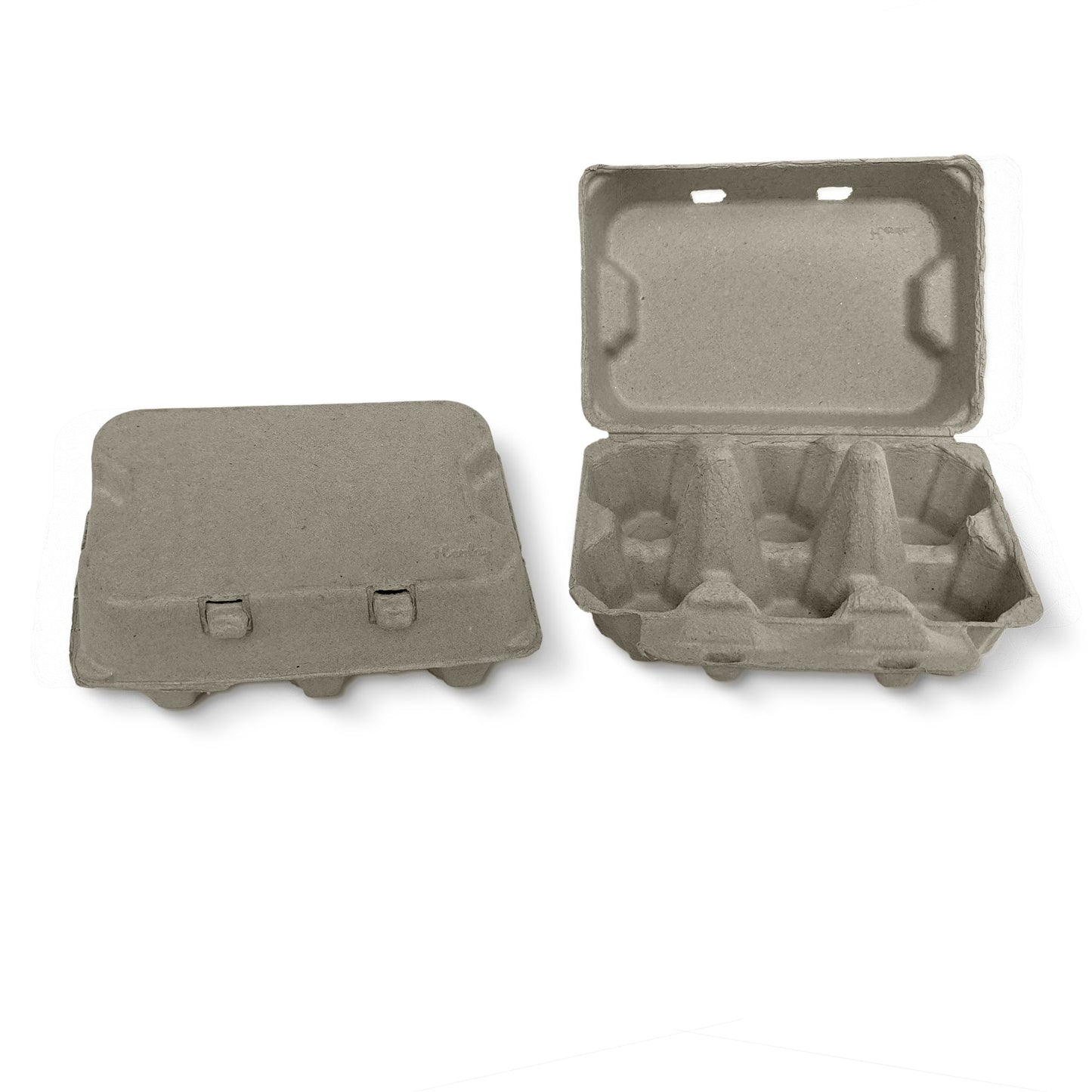 Henlay Duck Egg Cartons - Holds Half Dozen Jumbo Eggs- Blank Flat Top, 2 colors, 20 or 100 - Blessings Grow Meadows