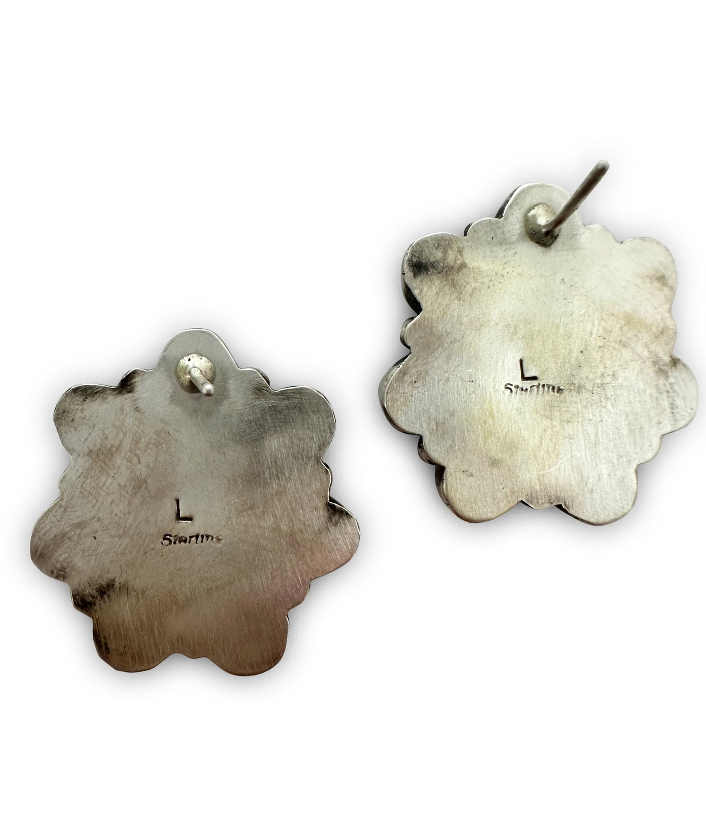 New Lander Authentic Turquoise Earrings - Blessings Grow Meadows -