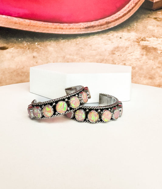 Opal Hoops - Blessings Grow Meadows -