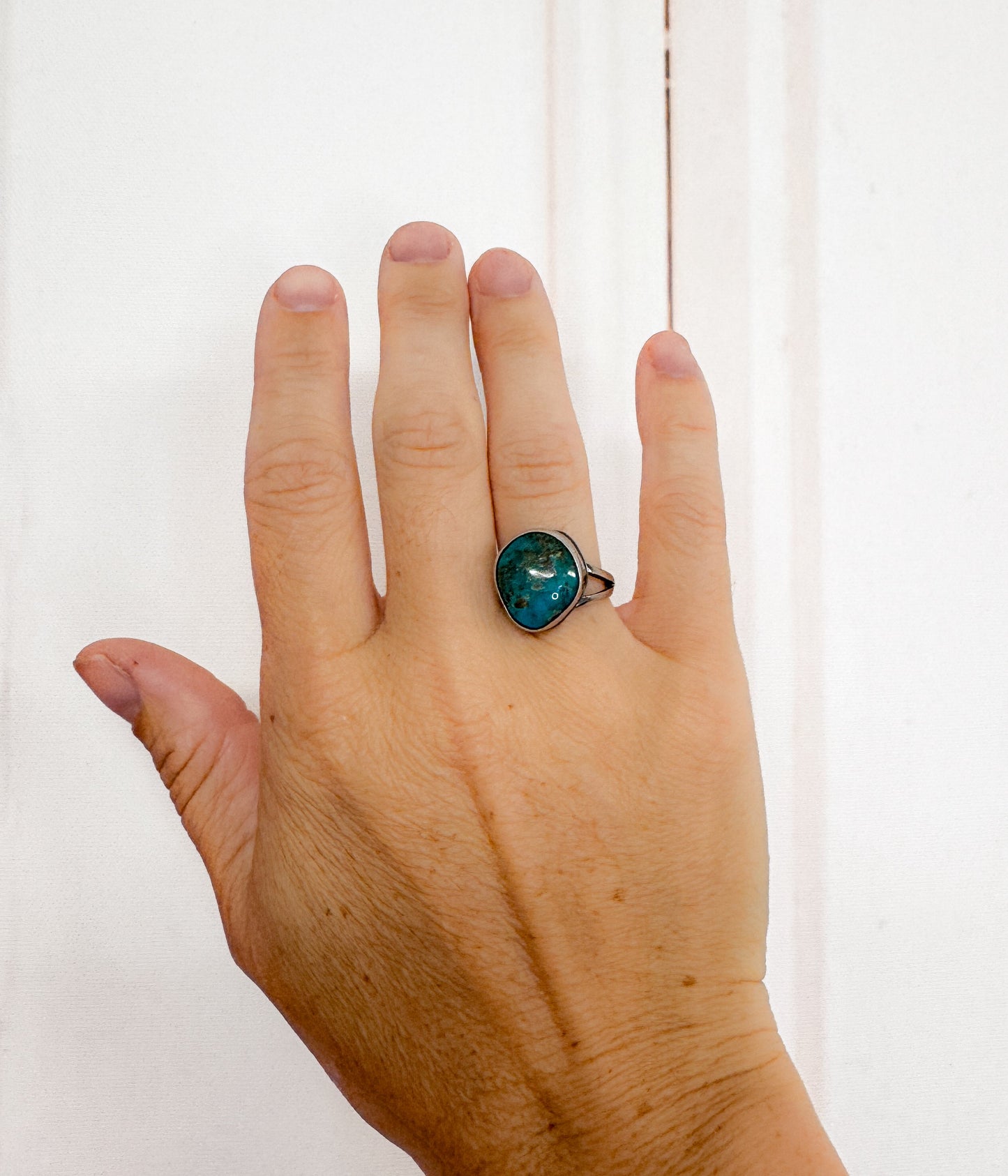 Arrey Kingman Turquoise Ring - Blessings Grow Meadows -