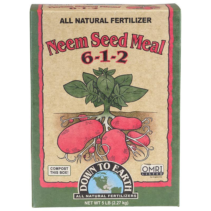 Neem Seed Meal 6-1-2  (5 lb Box) - Blessings Grow Meadows