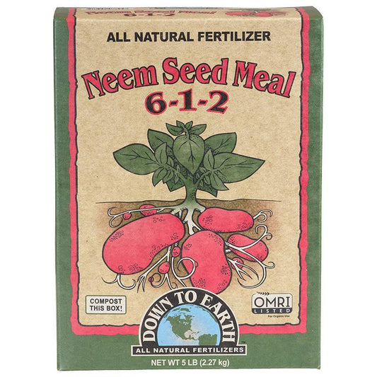 Neem Seed Meal 6-1-2  (5 lb Box) - Blessings Grow Meadows