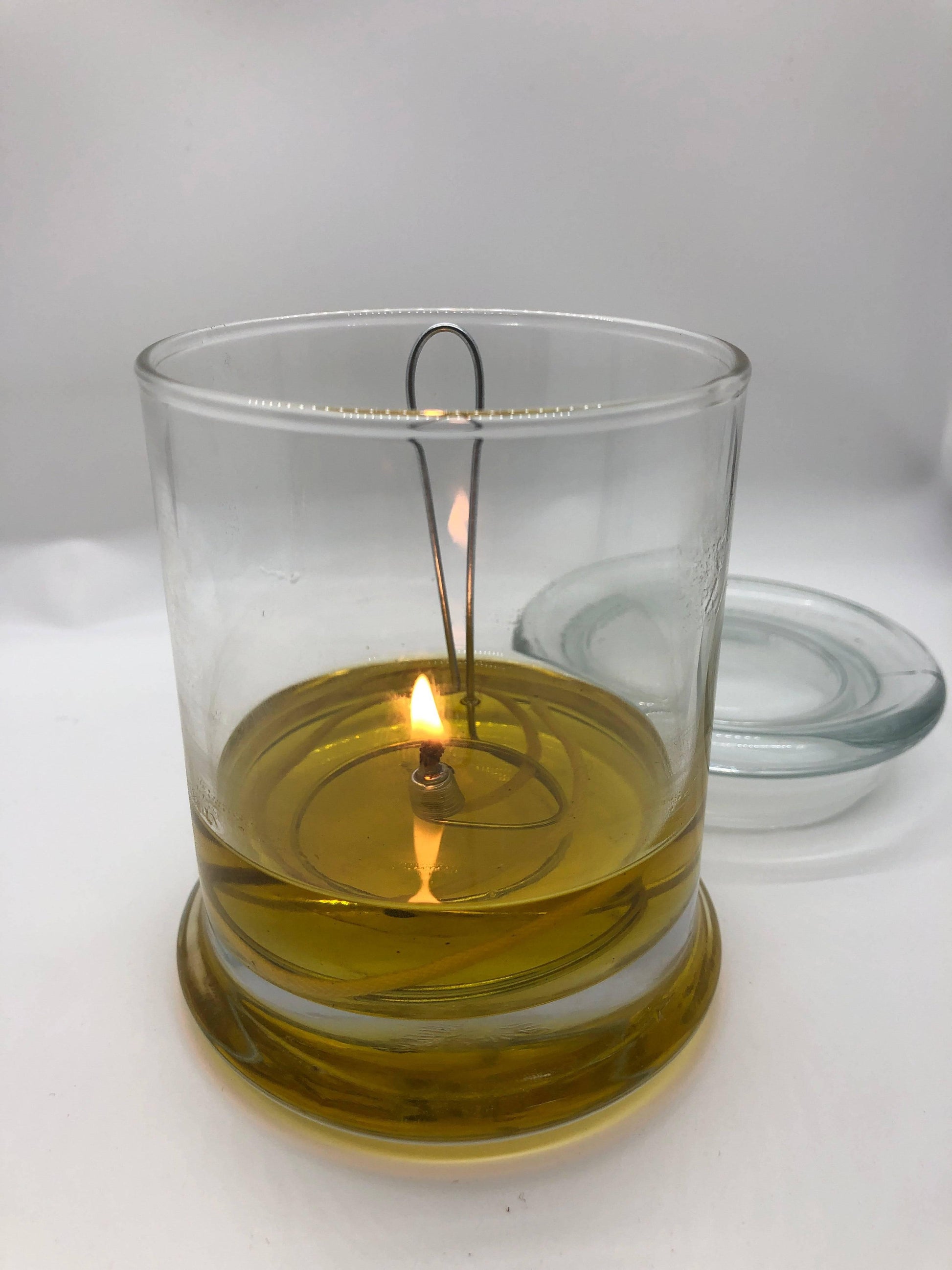 Olive Oil Candle Lamp - Emergency Backup - Power Outage - Blessings Grow Meadows