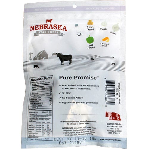 Original Beef Jerky | 3 oz | Nebraska Star Beef - BuyNebraska.com ~ Blessings Grow Meadows