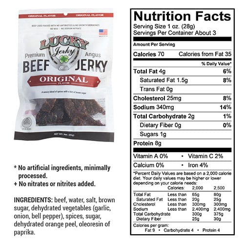 Original Beef Jerky | 3 oz | Nebraska Star Beef - BuyNebraska.com ~ Blessings Grow Meadows