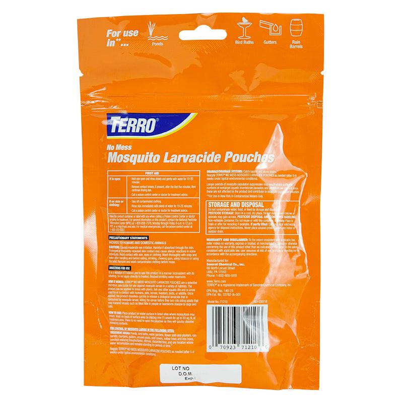 Terro Mosquito Larvacide Pouch (10/pk) - Blessings Grow Meadows