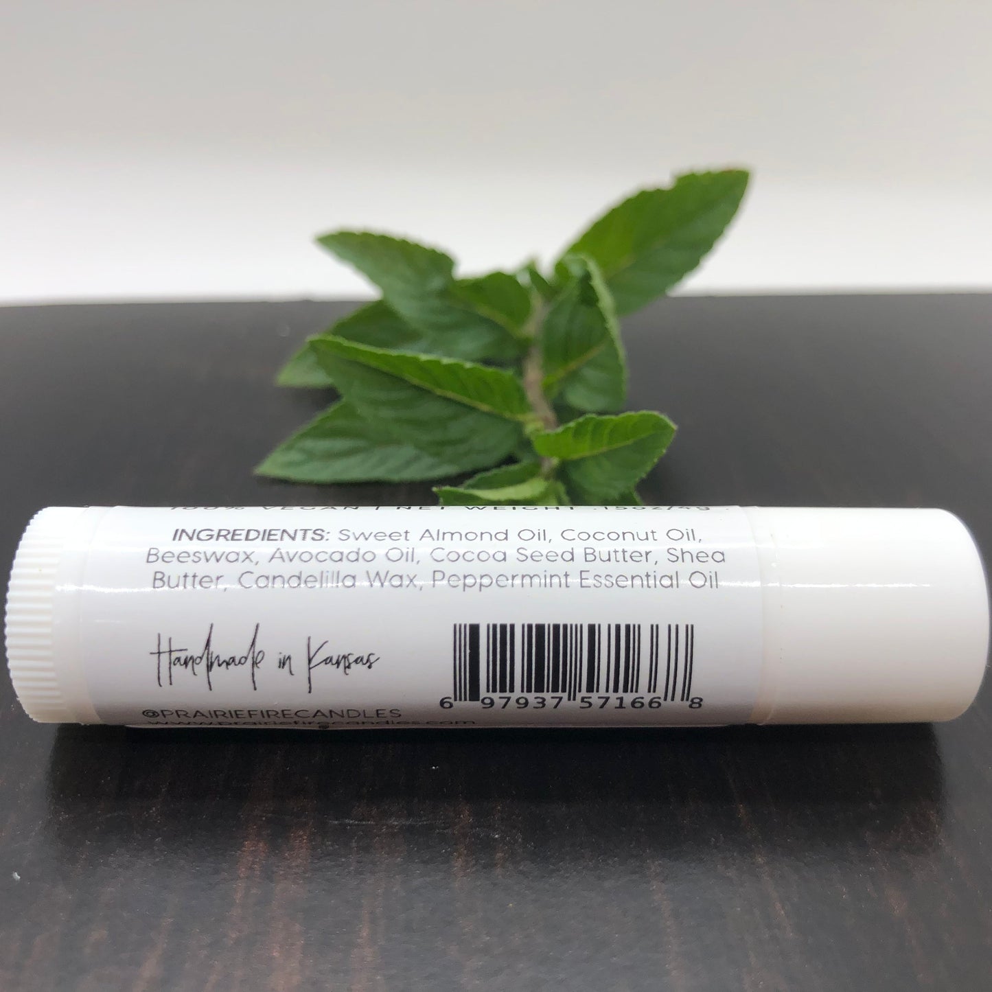 Peppermint Lip Balm - .15 oz. stick - Blessings Grow Meadows