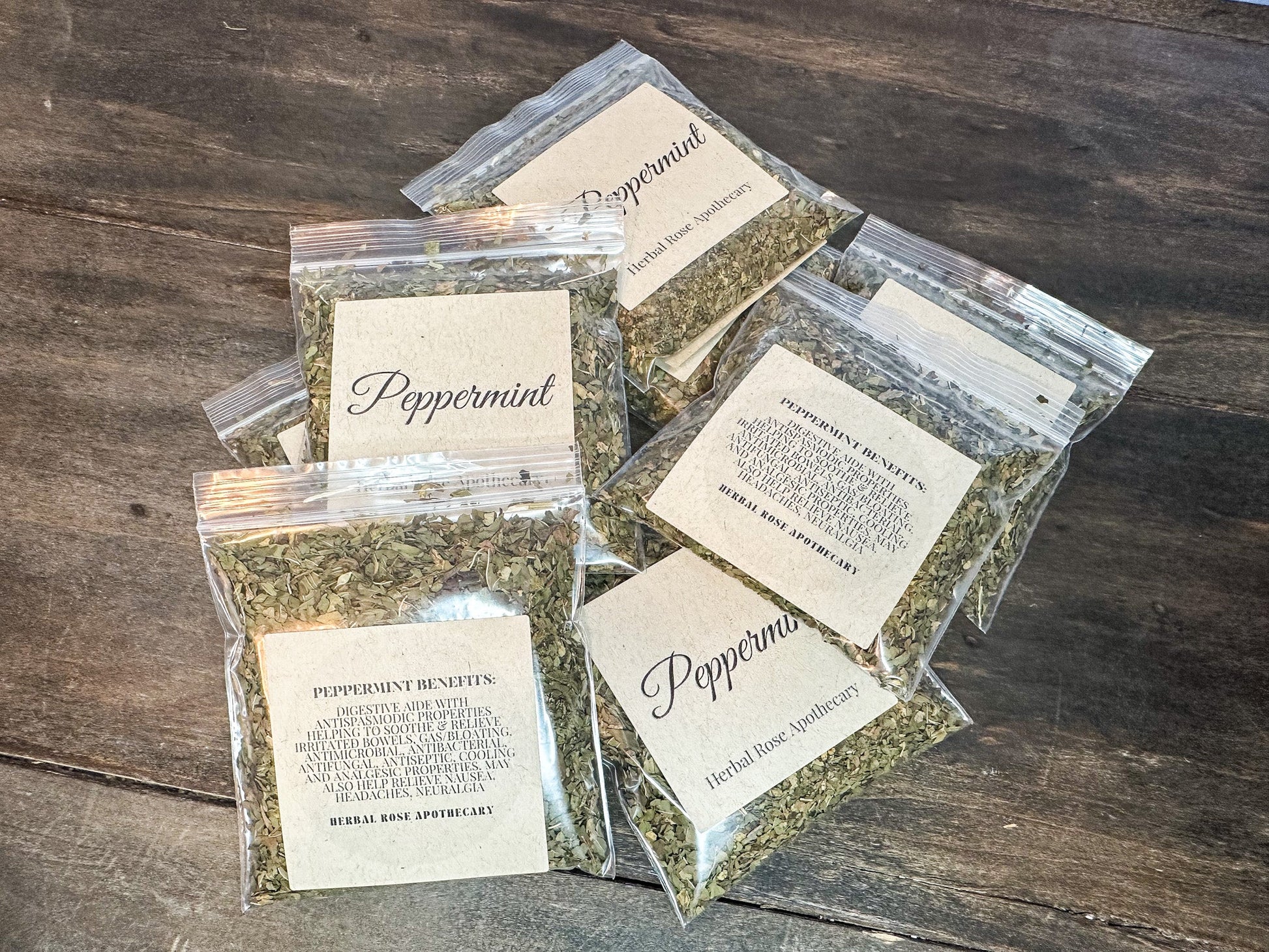 Dried Peppermint - Blessings Grow Meadows