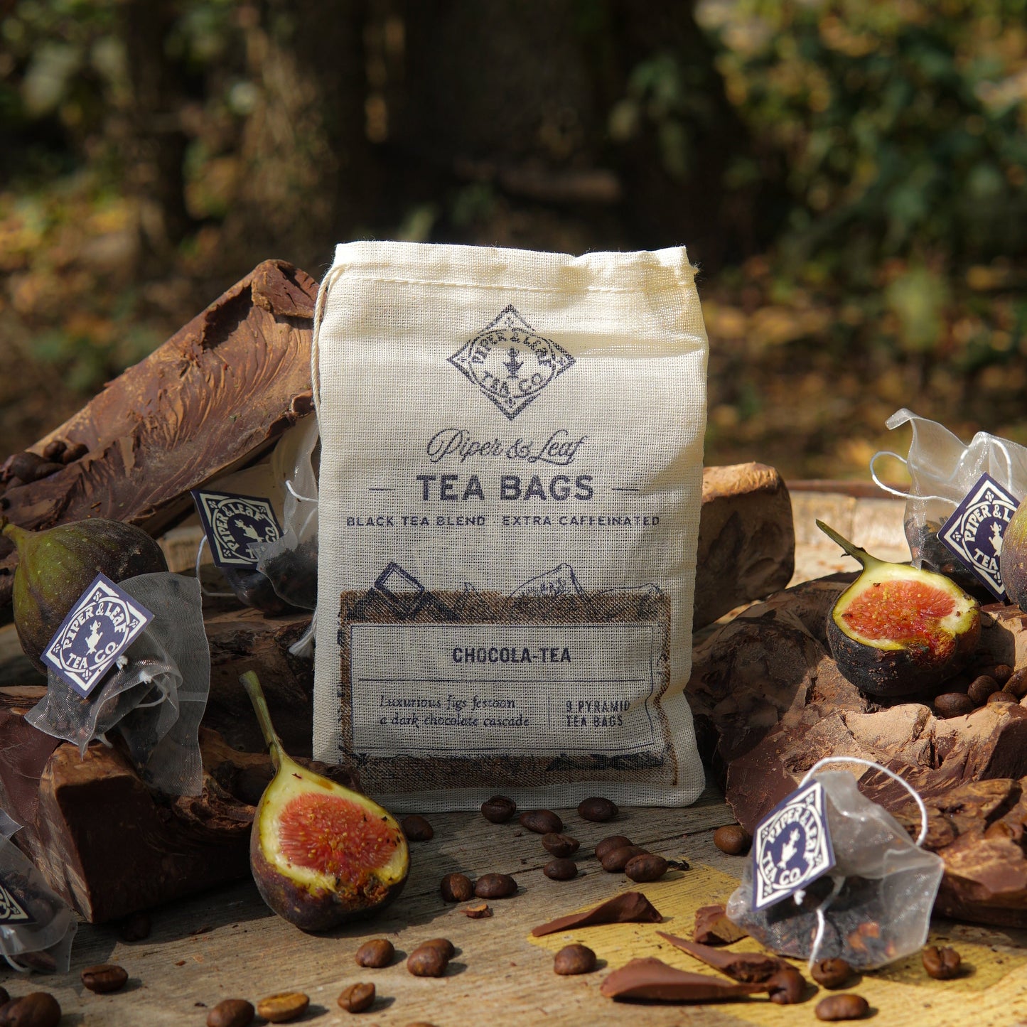 Chocola-Tea 9ct Tea Bags in Muslin - Blessings Grow Meadows