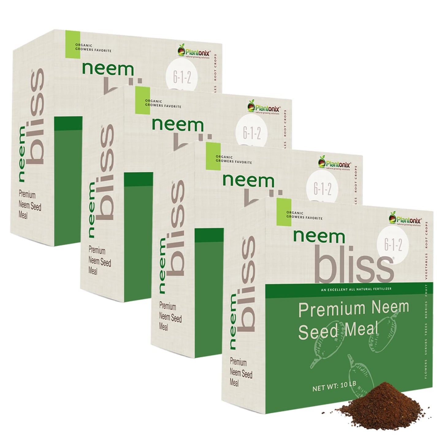 Neem Bliss Meal - Neem Seed Meal/ Cake - Blessings Grow Meadows