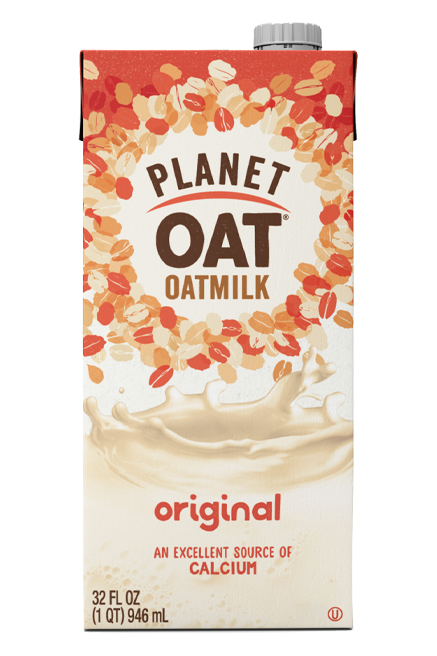 Cozy Farm Planet Oat original oat milk pack of 6, 32 fl oz bottles, creamy plant-based dairy alternative