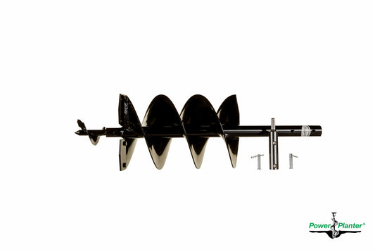 8 Inch Auger with Heavy-Duty Tip (8" x 28") - Blessings Grow Meadows