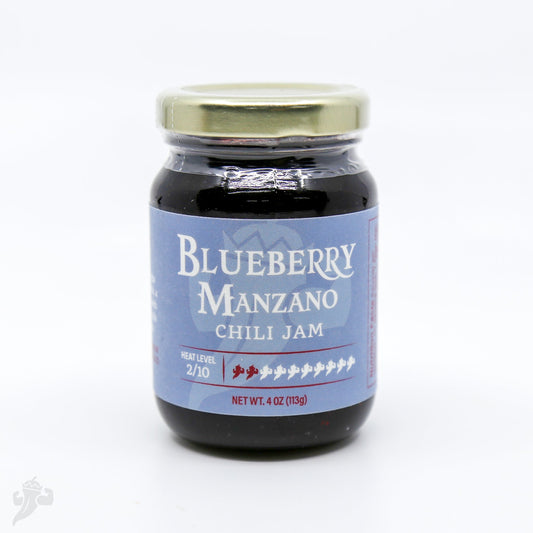 Blueberry Manzano Chili Jam - Blessings Grow Meadows -