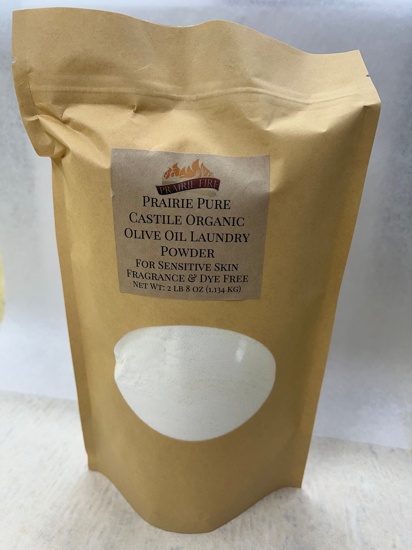 Pure Castile Organic Olive Oil Fragrance and Dye Free Laundry Powder Detergent Net Wt: 2 lb 8 oz Fragrance Dye Free Sensitive Skin - Blessings Grow Meadows