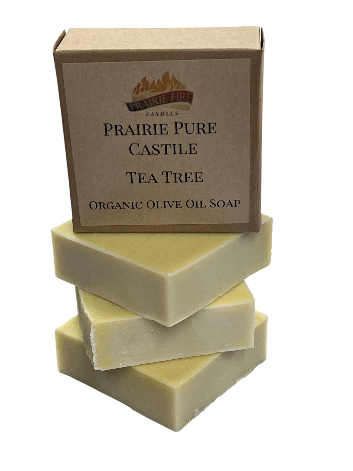 Pure Real Castile - (3 Pack) - Organic Olive Oil Soap for Sensitive Skin - Fragrance Free and Dye Free - 100% Certified Organic Extra Virgin Olive Oil - Blessings Grow Meadows