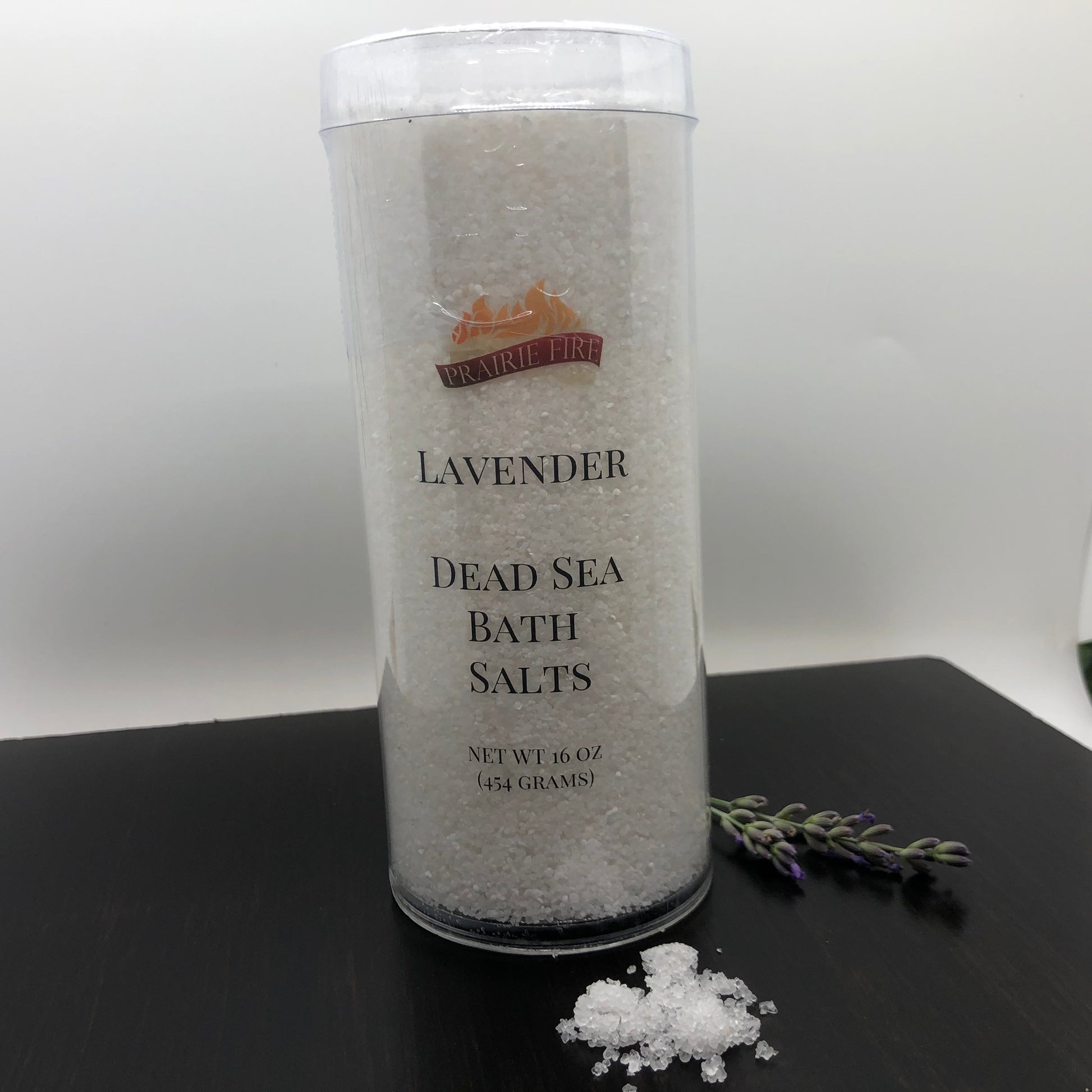 Lavender Dead Sea Bath Salts - 16oz (Prairie Fire Lavender) - Blessings Grow Meadows