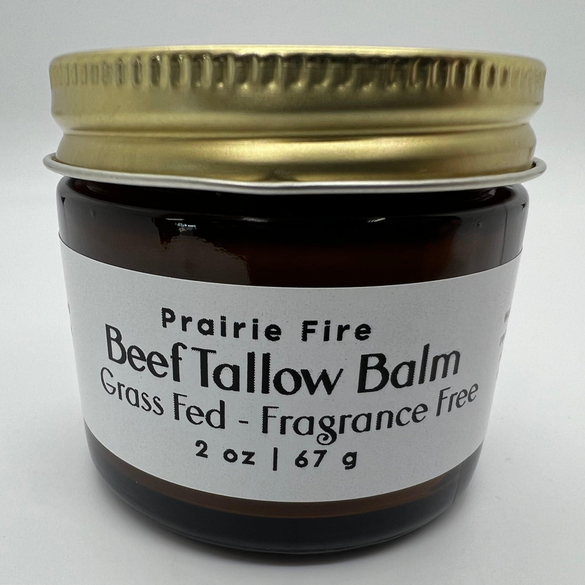 Beef Tallow Balm - 2 oz - Grown and Made in USA - Organic Grass Fed and Finished Tallow - Moisturizing Skin Care - Blessings Grow Meadows