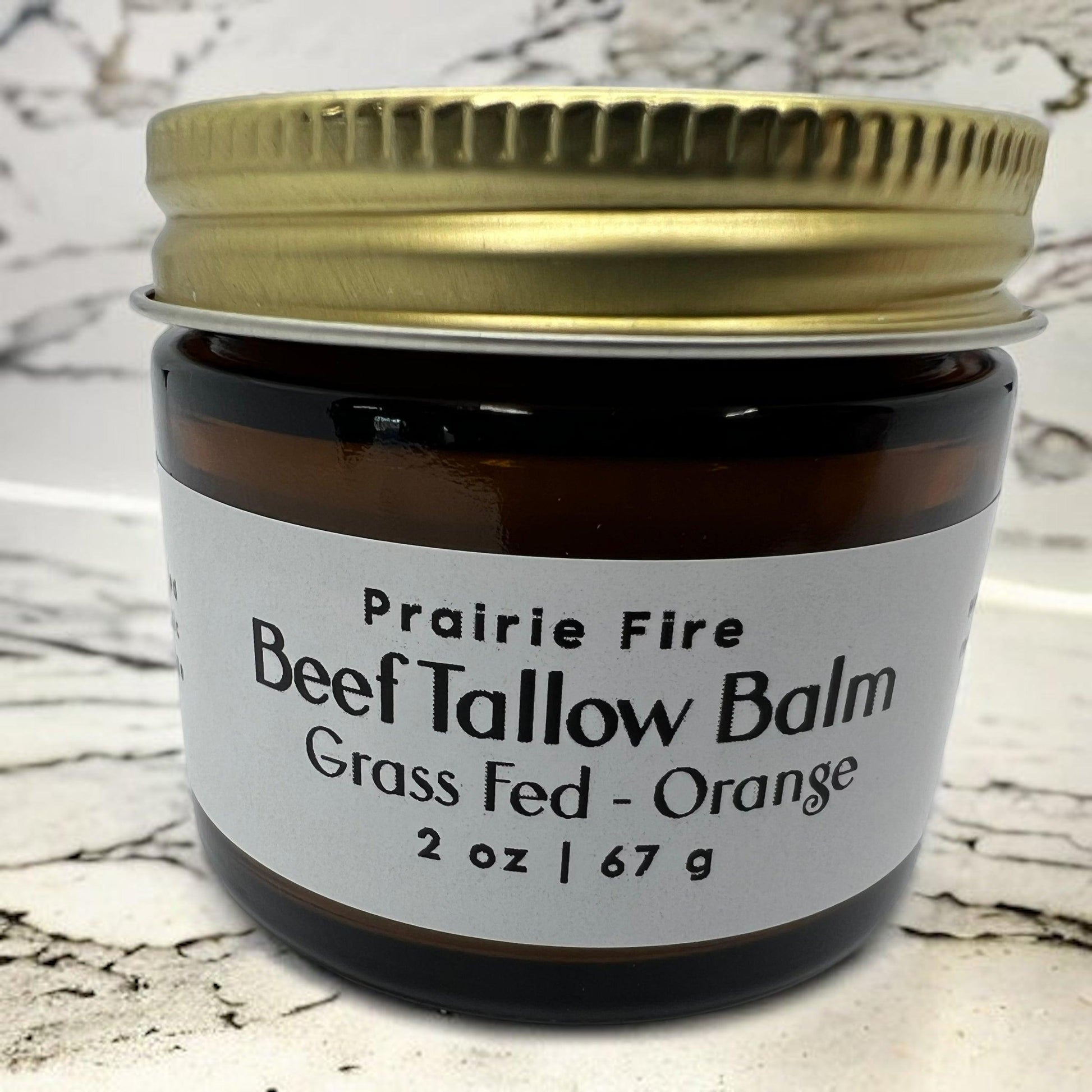 Beef Tallow Balm - 2 oz - Grown and Made in USA - Organic Grass Fed and Finished Tallow - Moisturizing Skin Care - Blessings Grow Meadows