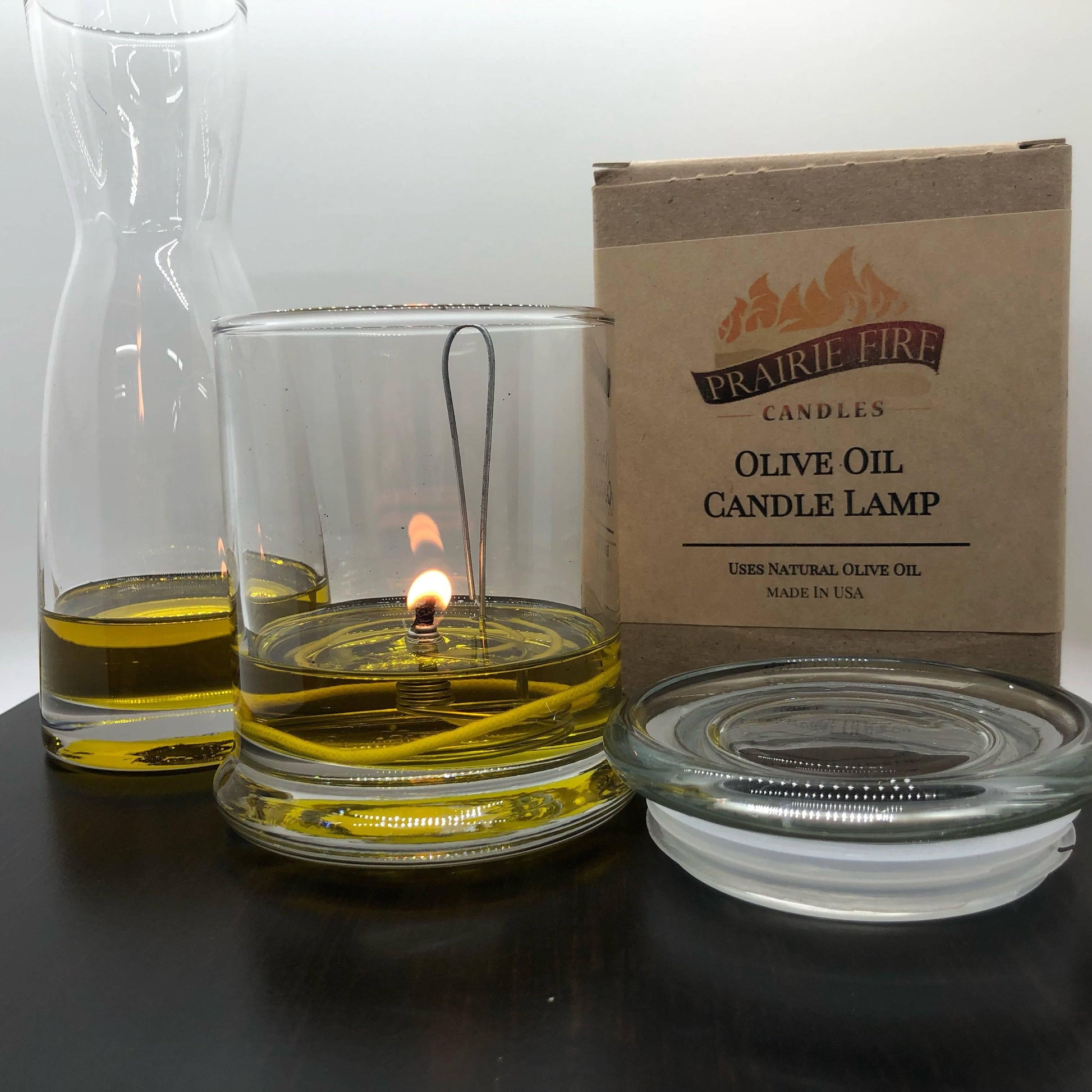 Olive Oil Candle Lamp - Emergency Backup - Power Outage - Blessings Grow Meadows