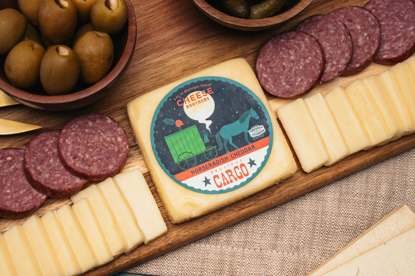 "Precious Cargo" Horseradish Cheddar - Blessings Grow Meadows